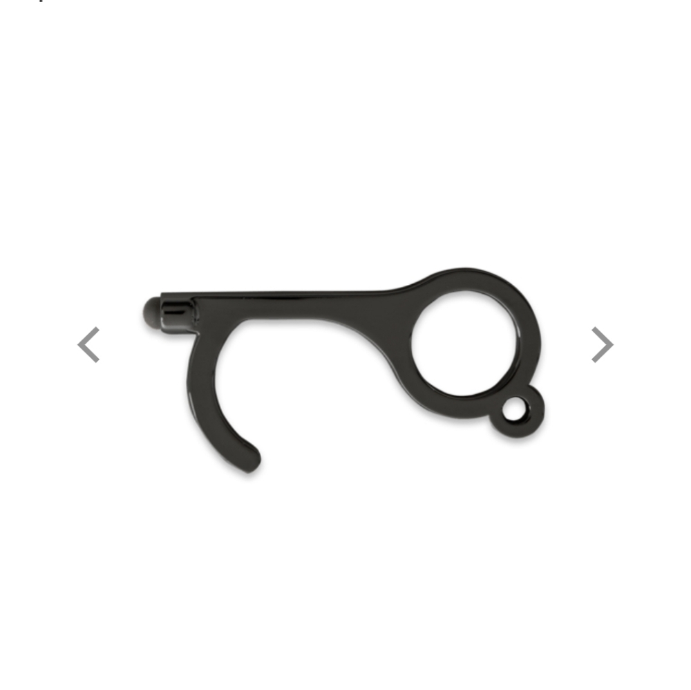 Touchless Door Opener with Stylus Black C…